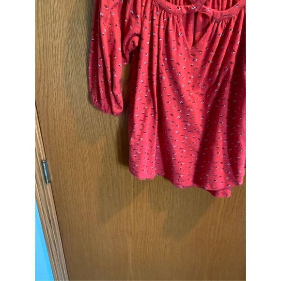 Lucky brand off of shoulder shirt - Picture 4 of 5